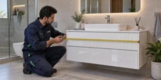 ابعاد کابینت روشویی؛ راهنمای انتخاب اندازه مناسب قبل از خرید